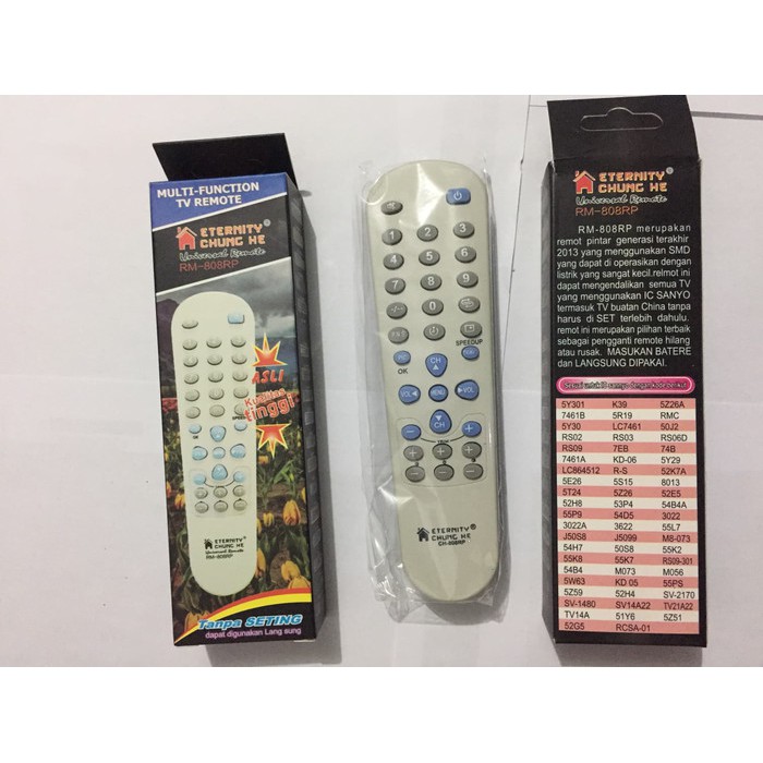 Remot/Remote TV SANYO & TV CHINA / Remote TV SANYO
