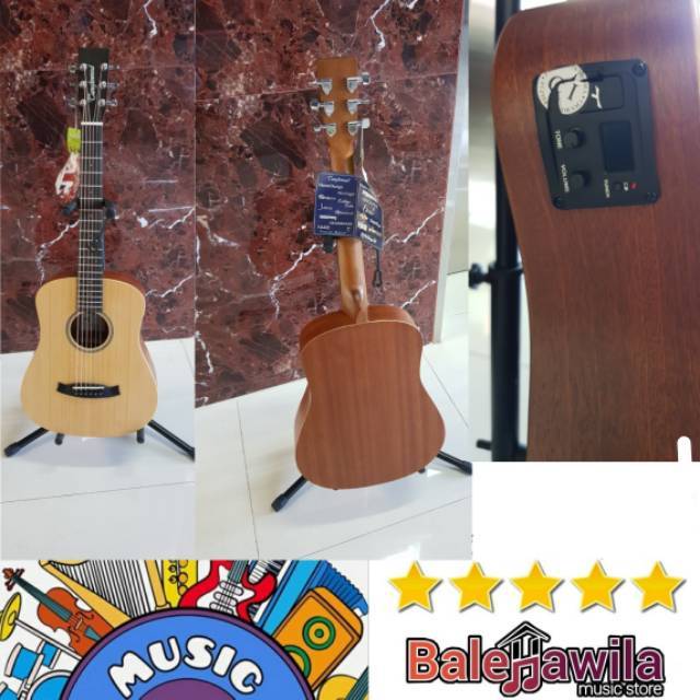 Gitar Junior Electric Elektrik TANGLEWOOD England TW2TSE Junior 3/4