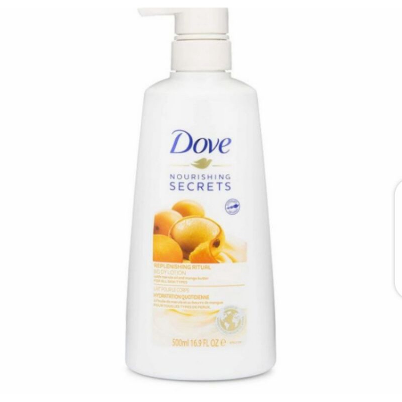 Dove Nourishing Rituals Body Lotion With Marula Oil and Mango Butter