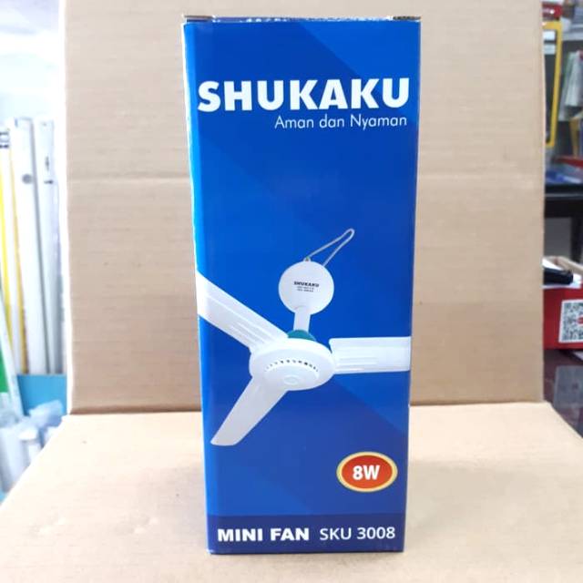 MINI FAN / KIPAS GANTUNG SHUKAKU 8W