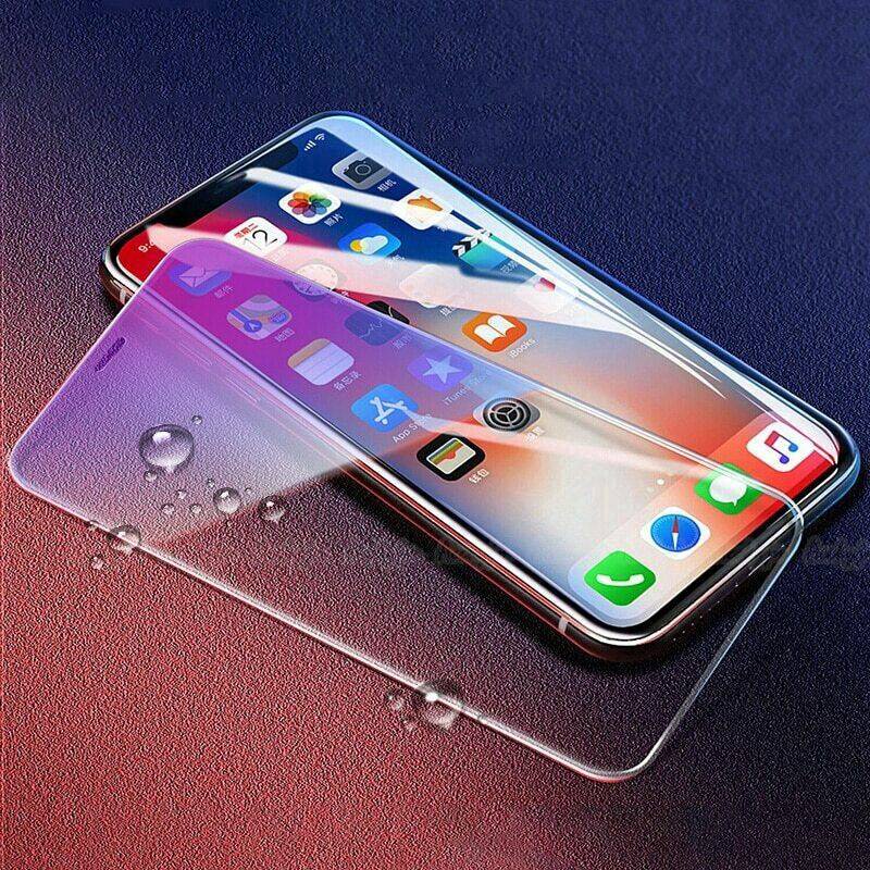 Anti Blue Light Blocking Screen Protector for IPhone 11 12 Pro Max Mini Blue Ray Glass for Iphone 7 8 Plus X XS Max XR SE 2020 Screenprotector