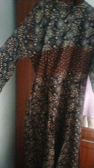 ( Couple Keluarga )batik Couple Keluarga Sania Ruffle Ori Ndoro Jowi Dnt Motif Mataram Termurah