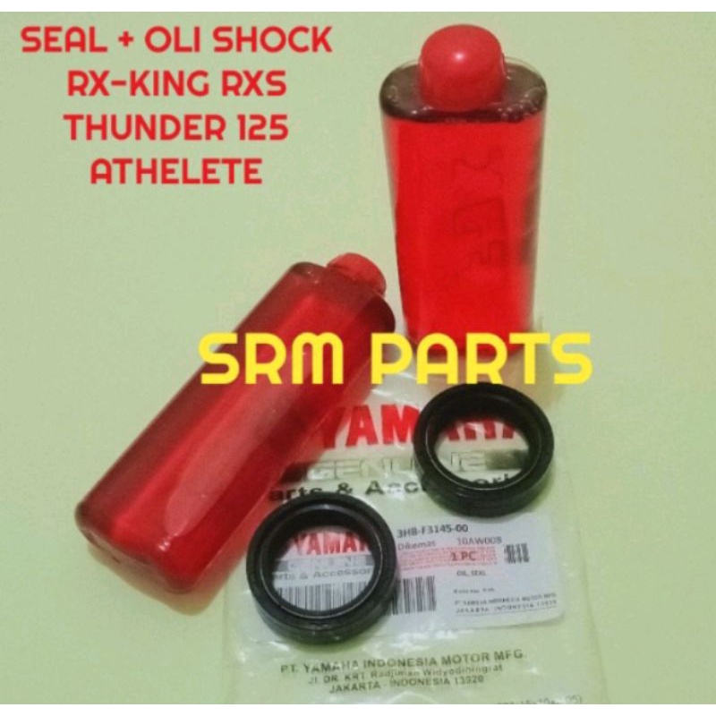 SEAL SHOCK SIL SOK DEPAN PLUS OIL OLI MINYAK SHOK ABSORBER DEPAN RX KING LAMA RX KING NEW