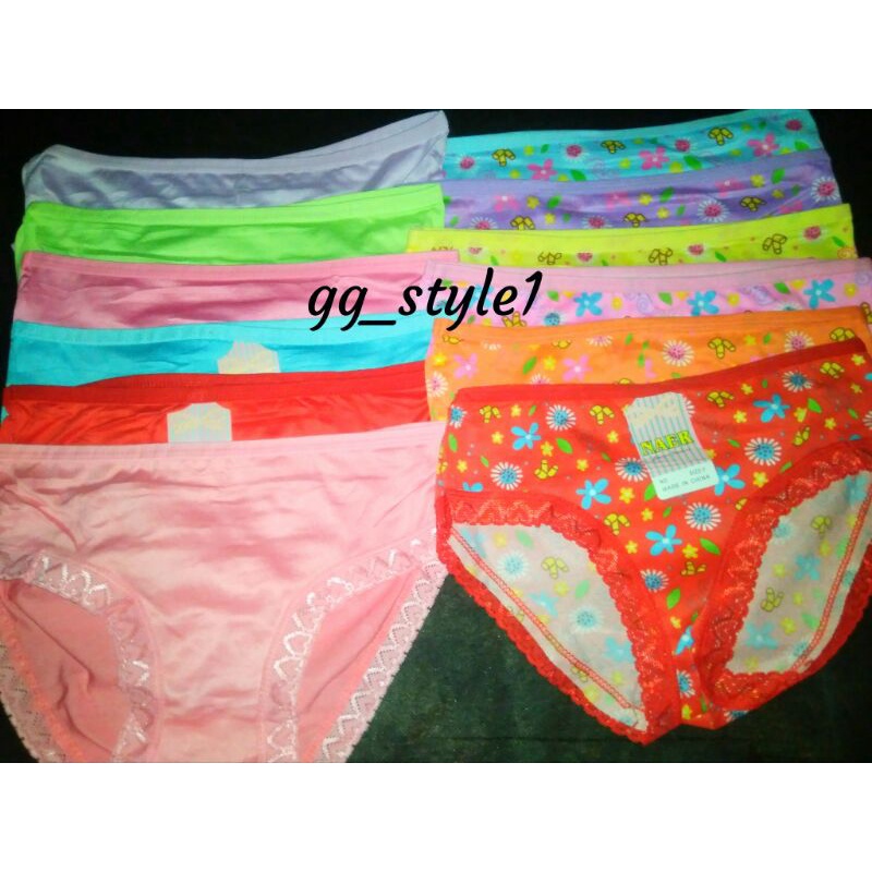 6PCS - 1 Lusin CD wanita ABG 11- 16 thn