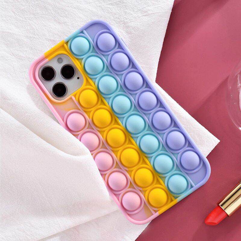 Case Pop It Oppo A3S A5S F1S A91 A5 2020 A54 A92 A53 A7 A31 A83 A12 A59 A57 A39 A33 A52