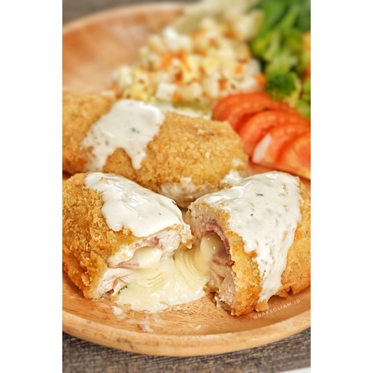 

[Liam Foods] Chicken Cordon Bleu kemasan Horeca