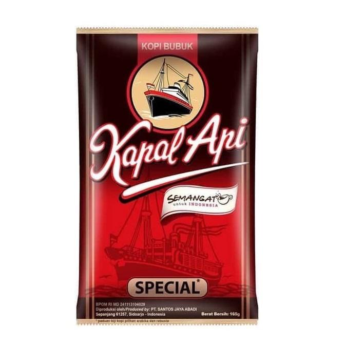 

Kopi Kapal Api 165 Gr 1 Dus Isi 20