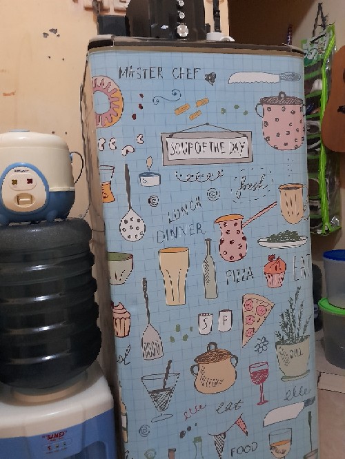 Stiker Kulkas 1  Pintu Masterchef Shabby