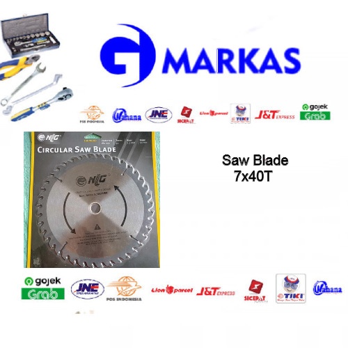 Saw Blade 7x40T / Circular Saw Blade 7x40T merk NLG