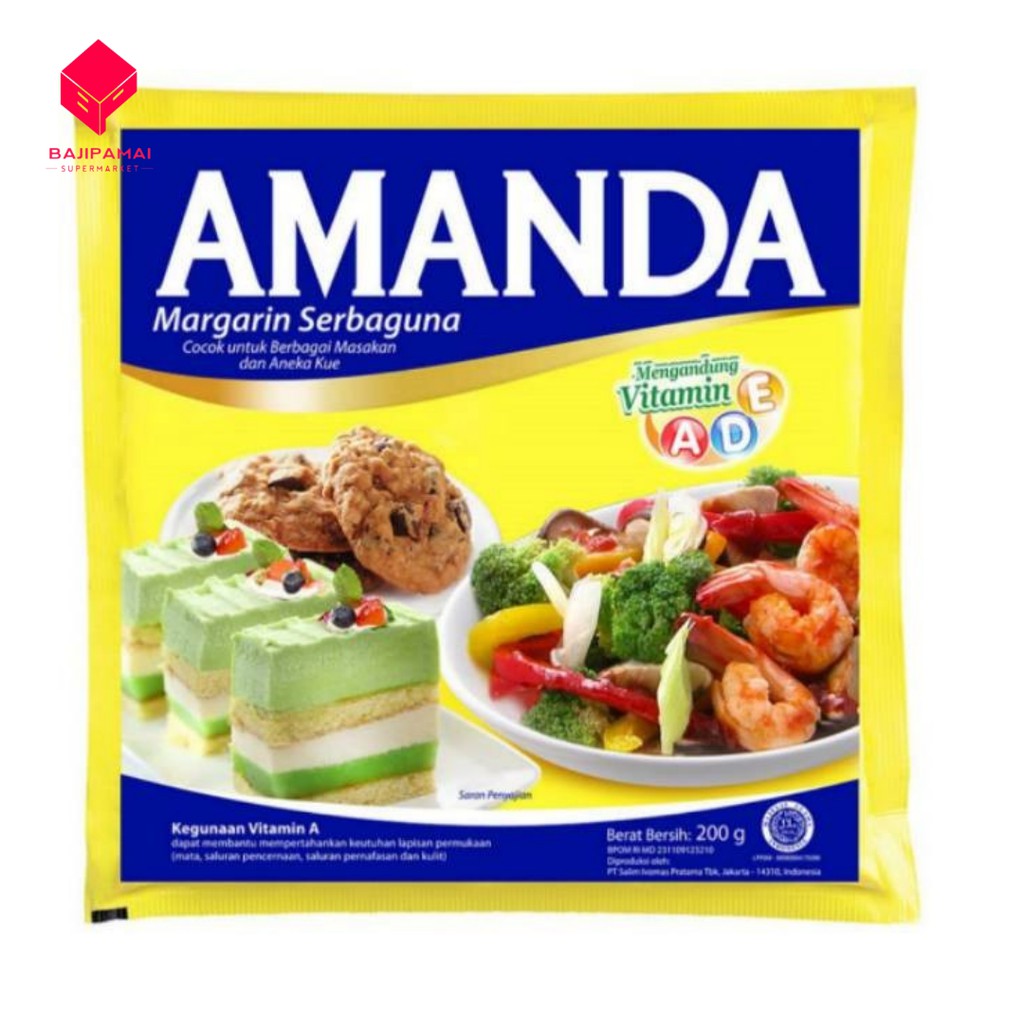 

AMANDA MARGARINE 200GR