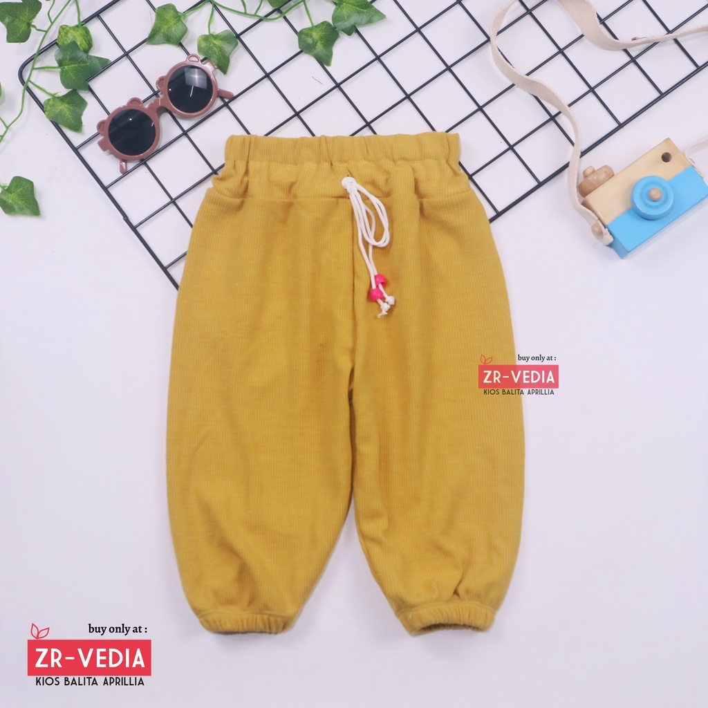 Jogger Molly Uk. 1-2 th / Celana Panjang Balita Perempuan Jogger Pants Anak Cewek Murah Import Polos