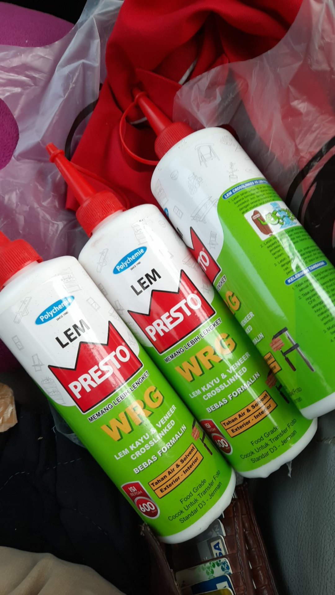 Lem Kayu Crosslinked Presto Wrg 600g Waterproof Produk Polychemie Asia Pacific Permai