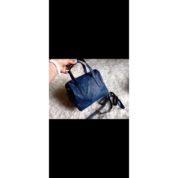 F*ssil sydney satchel navy