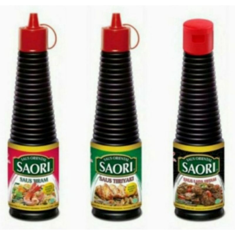 

Saori Saus Tiram Lada Hitam Teriyaki 133 ml