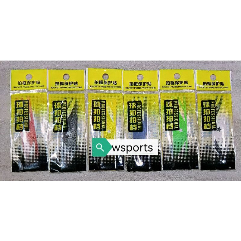 Stiker Pelindung Kepala Raket Badminton 1 pc