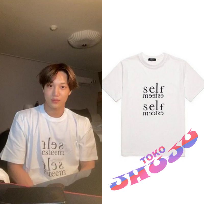 Baju T shirt EXO Kai Style Self Esteem