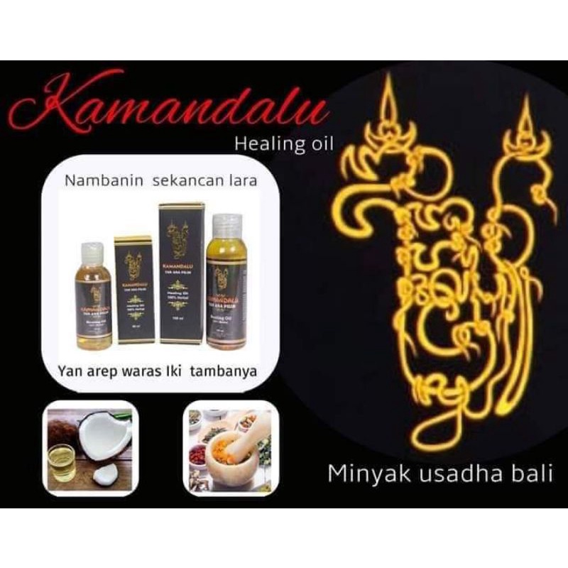 Minyak urut Kamandalu healing oil 60ml &amp; 100ml