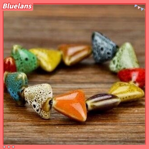 Bluelans Fashion Women Men Colorful Ceramic Beaded Charm Bracelet Accessory Jewelry Gift