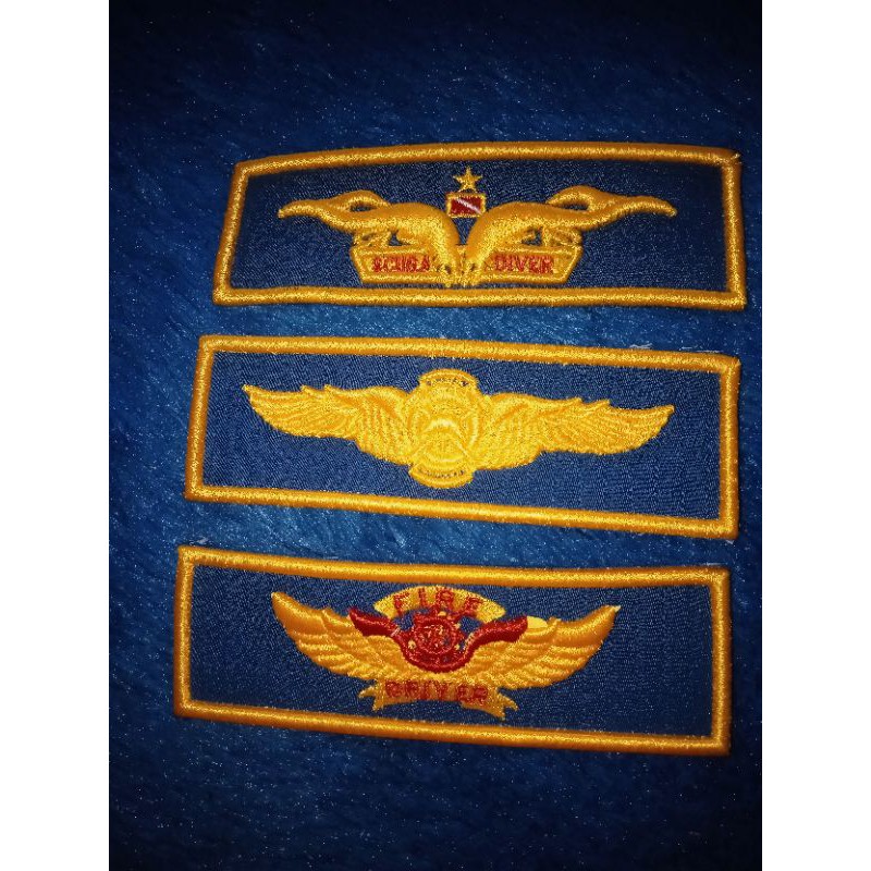 bordir timbul wing pemadam