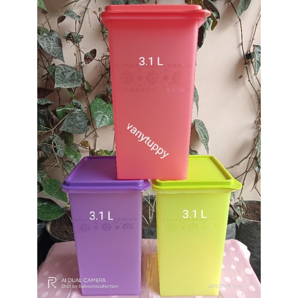 toples tinggi kotak sweet saver 3.1liter tupperware 1pcs