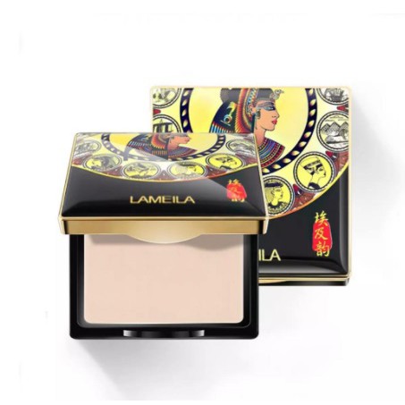 Lameila Mystery Egypt Whitening Pressed Powder Waterproof Oil Control Concealer Powder 5083