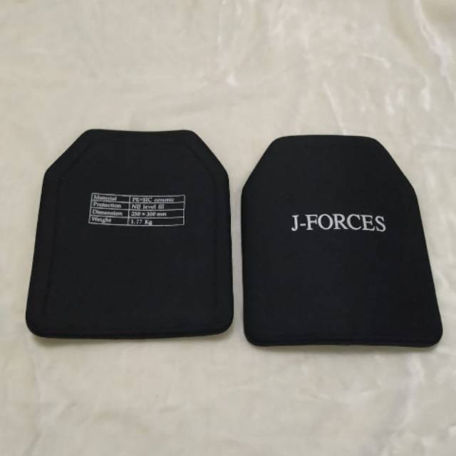 Plate j force untuk bodyvest rompi tactical blackmamba LBT jpc