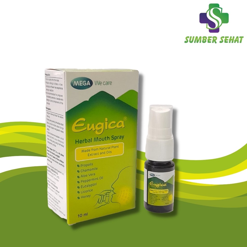 EUGICA HERBAL MOUTH SPRAY 10 ML