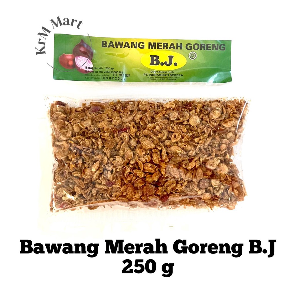 

Bawang Merah Goreng BJ 250 gr