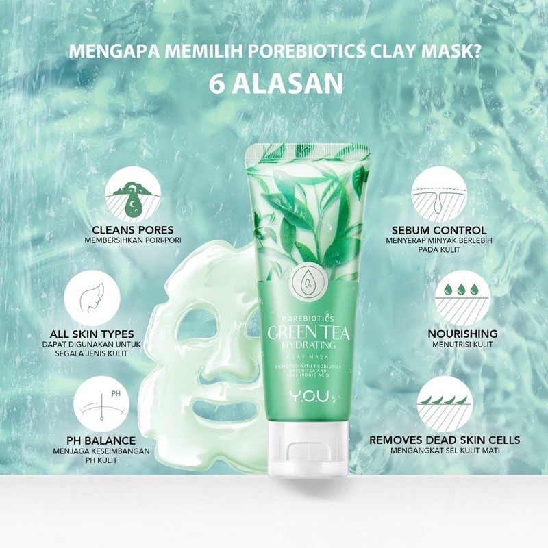 YOU POREBIOTICS CLAY MASK