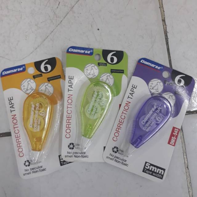 

Correction Tape DMS-545 5mm Pita Koreksi