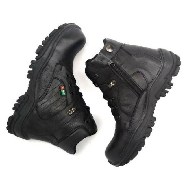 Best Product Fashion Sepatu  Safety Pria Kulit  Asli Boots 