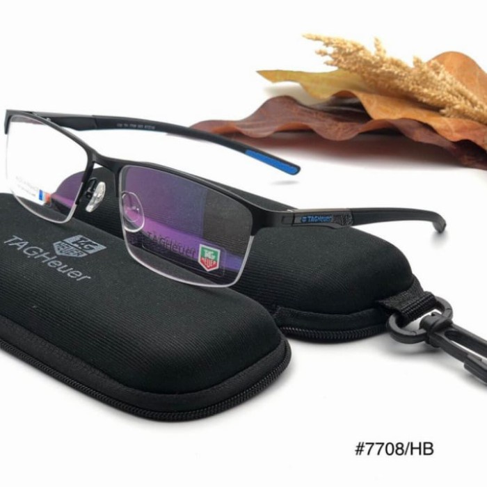 Kacamata Minus Pria - Kaca Mata Pria Free Lensa Baca Plus Minus Setengah Bingkai