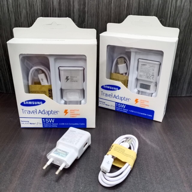 CHARGER SAMSUNG NOTE 4 MICRO USB ORI 99% NON FAST