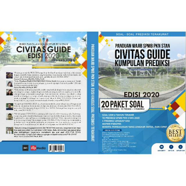 [ GRATIS MERCHANDISE ] Buku USM Civitas Guide 2020 NEW EDITION+ Kaset YUKSTAN