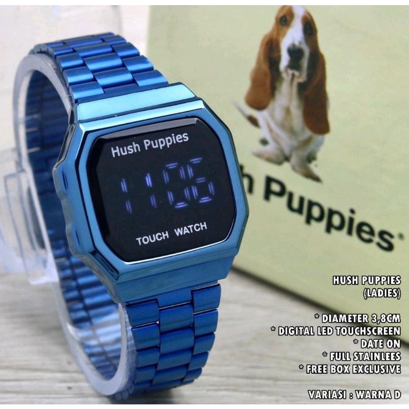 Jam Tangan Hush Puppies Layar Sentuh Terlaris Jam Tangan Pria Wanita Outdoor Fashion Bussiness