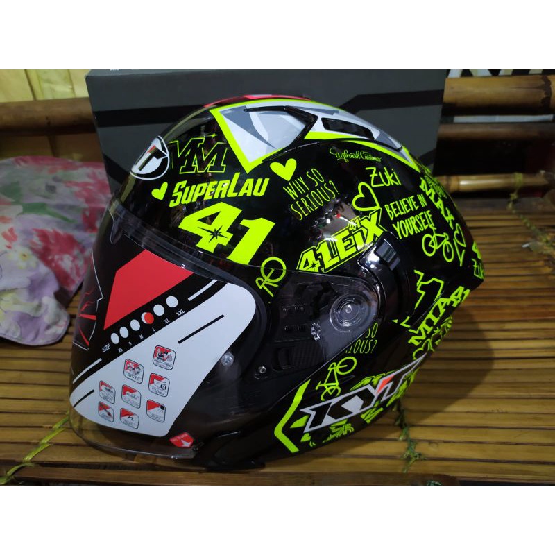 HELM KYT NFJ KYT OPEN FACE helm wanita premium kyt nfj ready slot intercom helm touring | THM