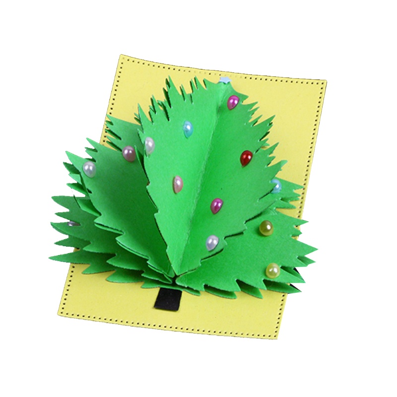 Cetakan Stensil Cutting Dies Motif Pohon Natal Bahan Metal Untuk Scrapbook / Craft Diy