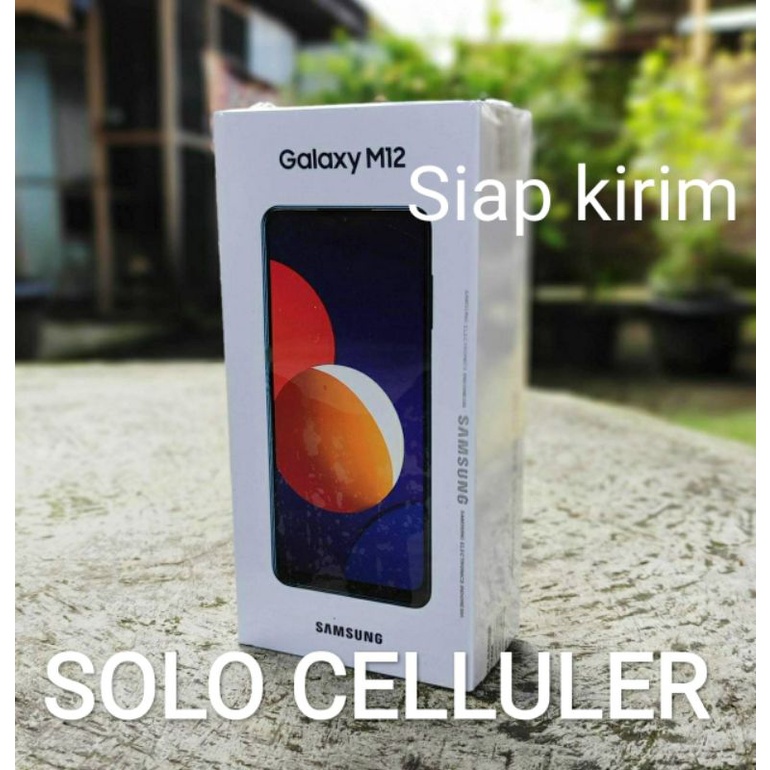 Samsung M12 ram 4/64 Gb Garansi Resmi