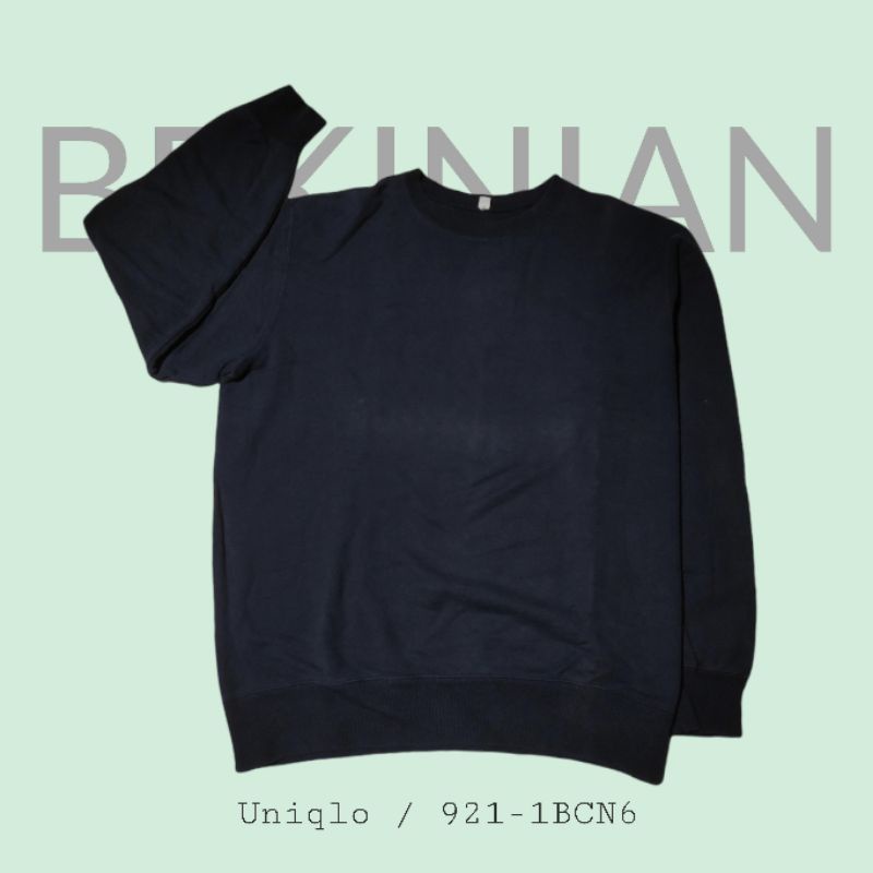 Crewneck Sweater Uniqlo original | Bekinian Ready | Secondhand Preloved Second Branded Thrift Pria