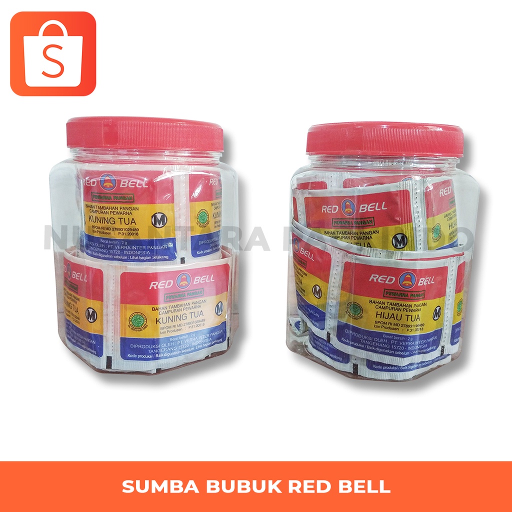 

Pewarna Makanan Red Bell / Sumba Bubuk Red Bell