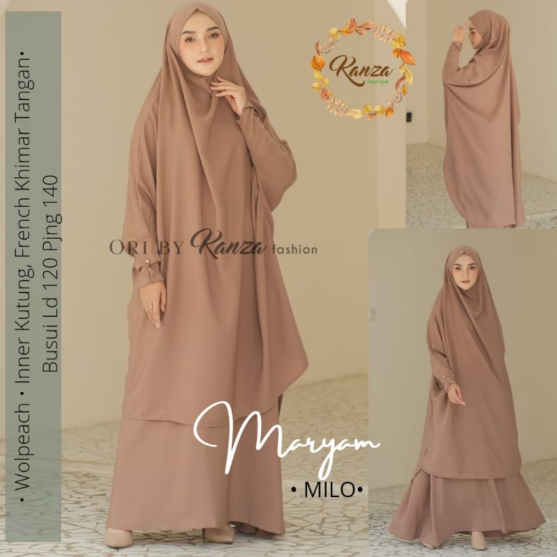 Baju Gamis Wanita Syari Maryam