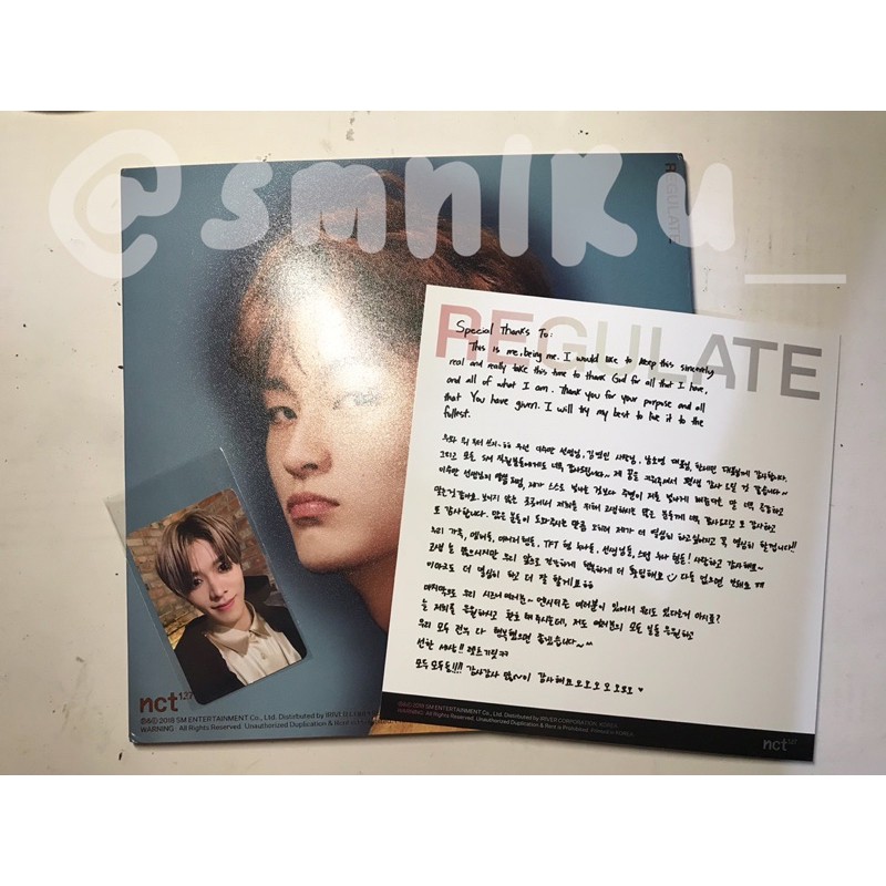 NCT 127 REGULATE PC YUTA