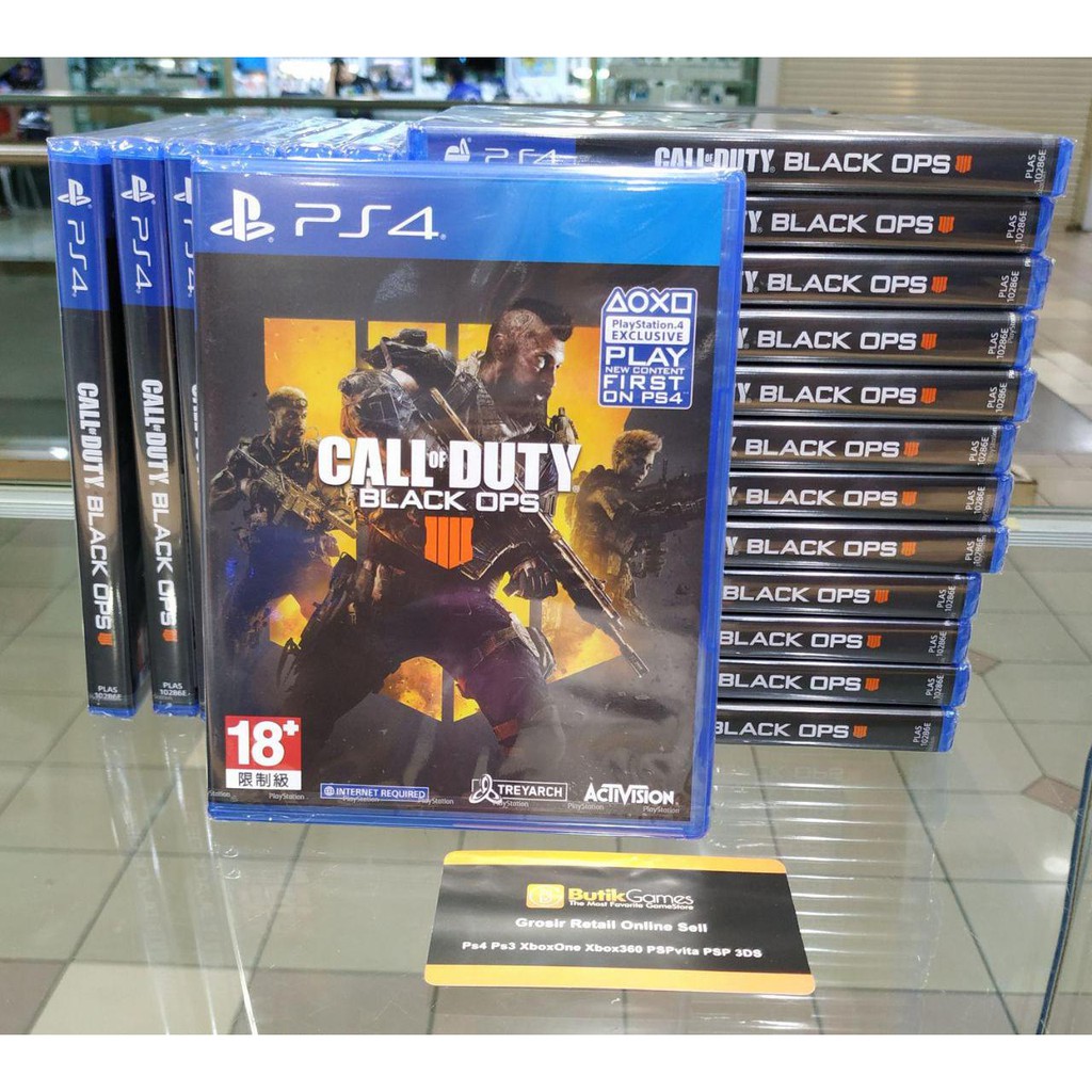 Call Of Duty Black Ops 4 Ps4 Gameps4 Shopee Indonesia