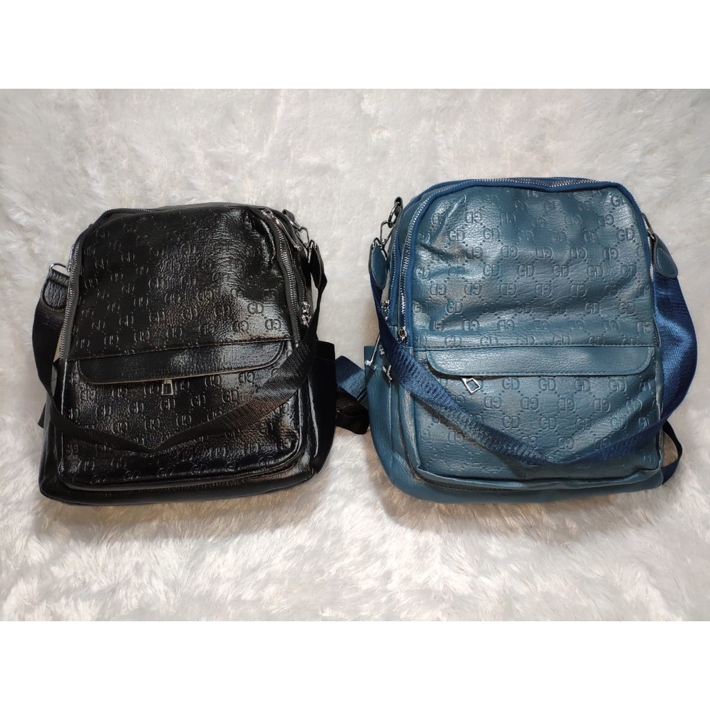 JK 004 Y9995 U4177 1KG MUAT 2PCS TAS RANSEL FASHION IMPORT WANITA E7129  T026 C8021