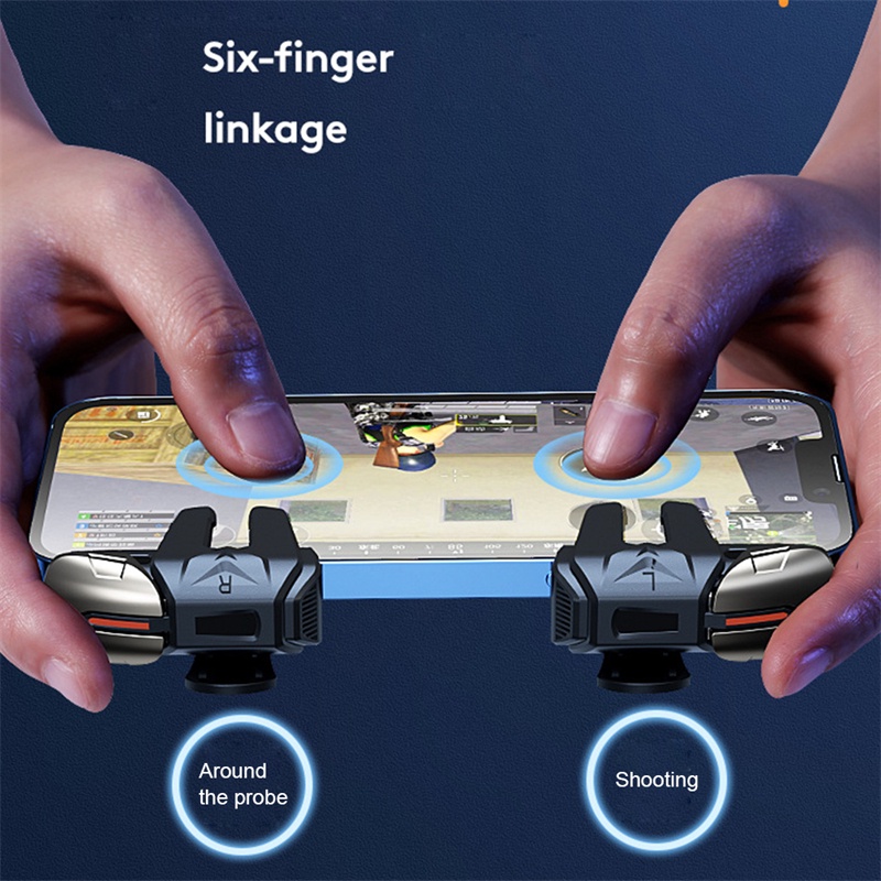 Tk G21 Tombol Trigger Tembak L1 R1 Controller Game Handphone Android / Iphone