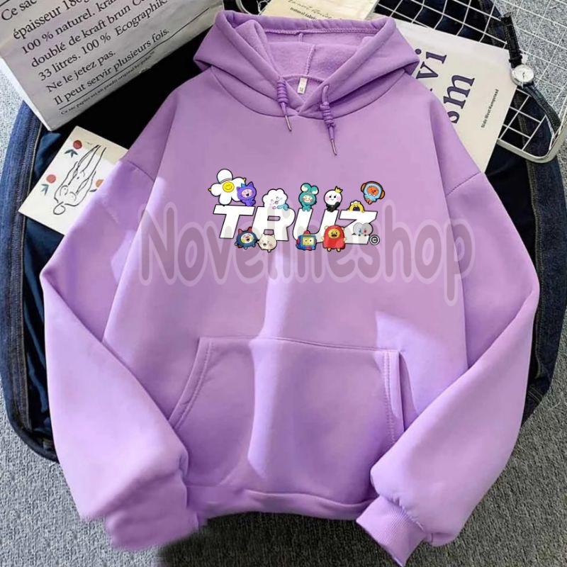  JAKET KPOP HOODIE TREASURE TRUZ KOREAN KPOP PREMIUM FLEECE M - XXL HOODIE WANITA & PRIA