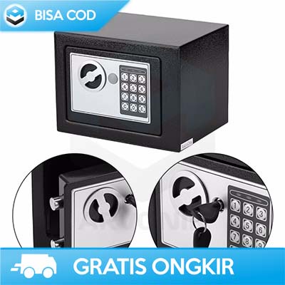 BRANKAS MINI KOTAK PENYIMPANAN TAFFGUARD 17E 4.6L ORIGINAL SAFE DEPOSIT BOX BRANGKAS UANG PASSWORD ANGKA