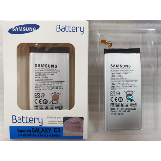 BATERAI / BATRE SAMSUNG E500 / E5 ORIGINAL