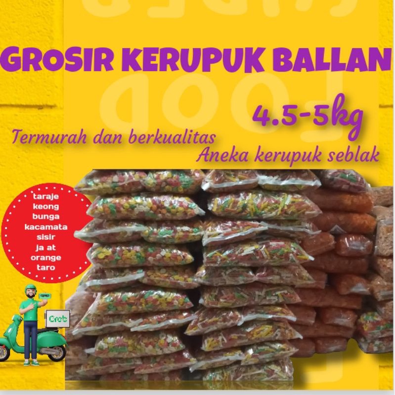 

ANEKA KERUPUK BALLAN SPESIAL BAHAN SEBLAK