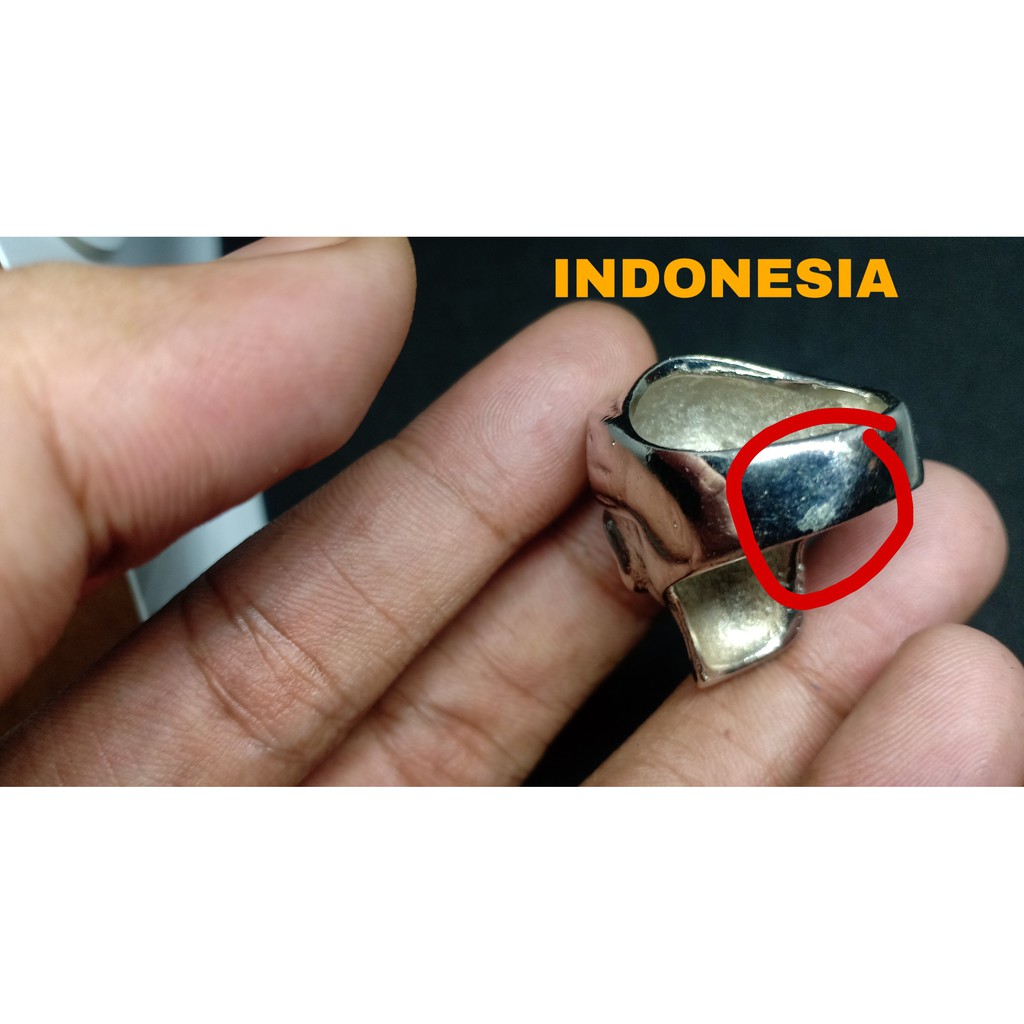 Ring skull ASLI Cincin tengkorak ghotic